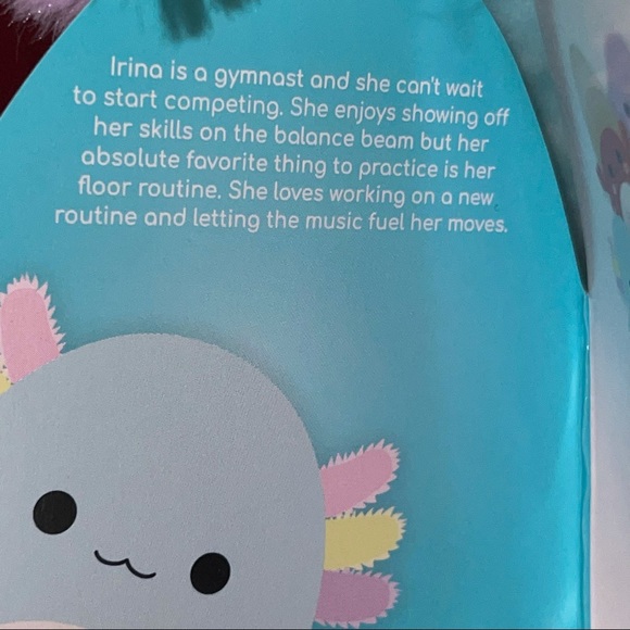 8” Irina the Axolotl Squishmallow 🤸‍♀️ - Picture 5 of 5